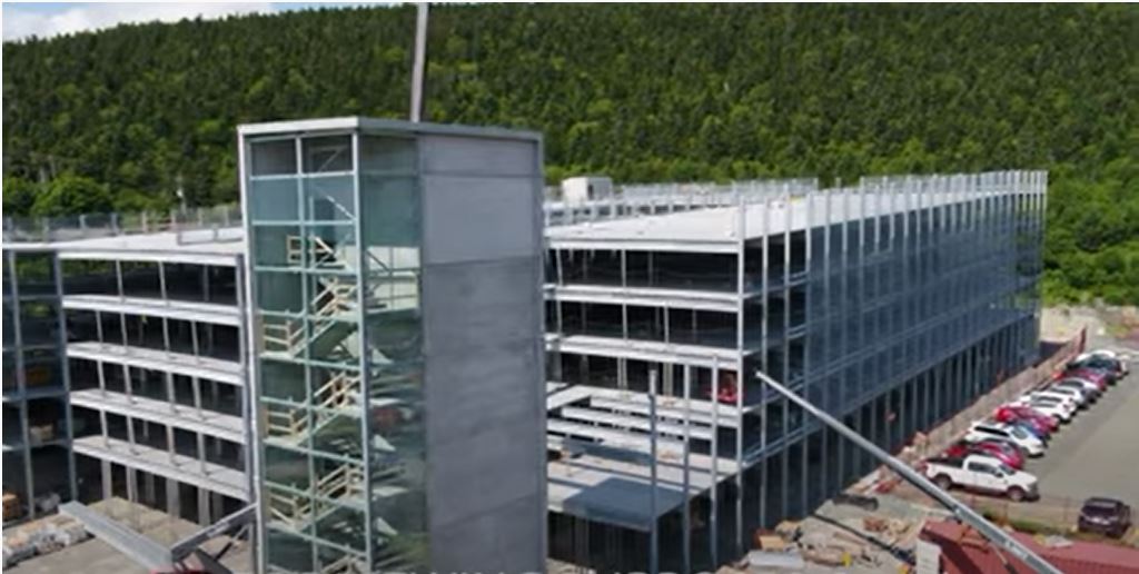 construction work on the new adult mental health and addictions facility in St. John's